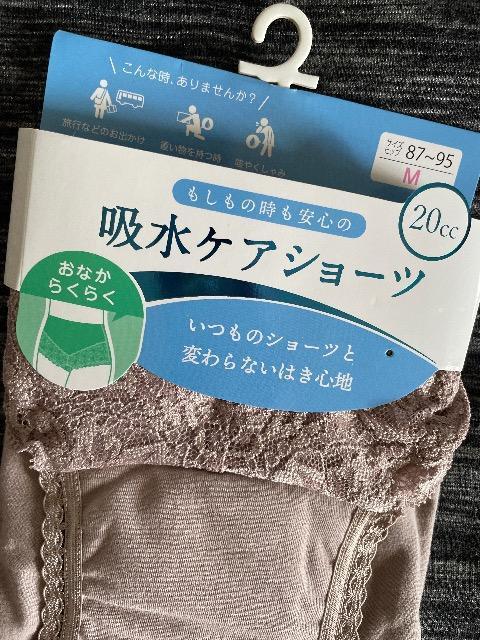 ♯新品♯もしもの時も安心の 吸水ケアショーツM  20CC ☆☆おなからくらく☆いつものショーツと変わらない履き心地  A5層構造 < 女性ファッション  ♯新品♯もしもの時も安心の 吸水ケアショーツM  20CC ☆☆おなからくらく☆いつものショーツと変わらない履き心地  A5層構造 < 女性ファッションの
