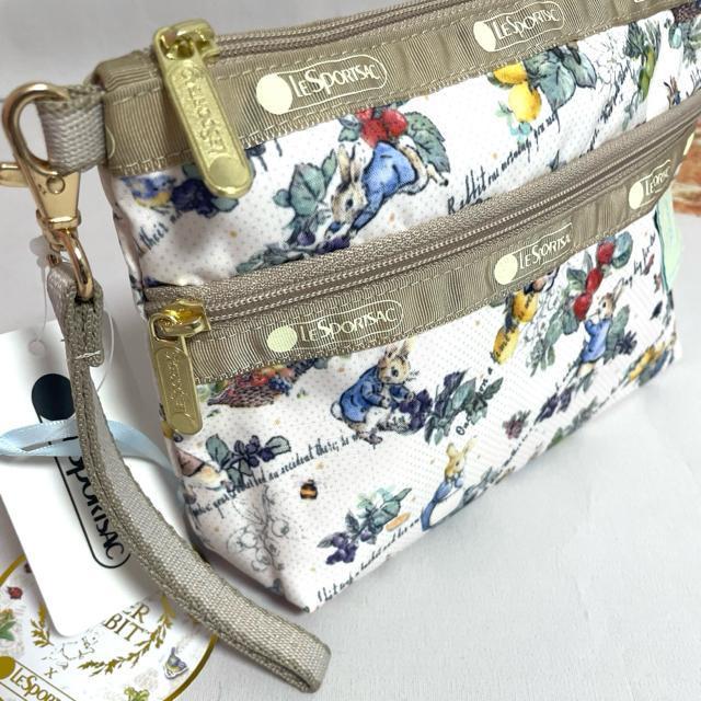 ★新品★LeSportsac レスポートサック ピーターラビット 化粧ポーチ  2つ収納 ポーチ 7105 送料無料 < 女性ファッション  ★新品★LeSportsac レスポートサック ピーターラビット 化粧ポーチ  2つ収納 ポーチ 7105 送料無料 < 女性ファッションの