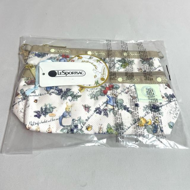 ★新品★LeSportsac レスポートサック ピーターラビット 化粧ポーチ  2つ収納 ポーチ 7105 送料無料 < 女性ファッション  ★新品★LeSportsac レスポートサック ピーターラビット 化粧ポーチ  2つ収納 ポーチ 7105 送料無料 < 女性ファッションの