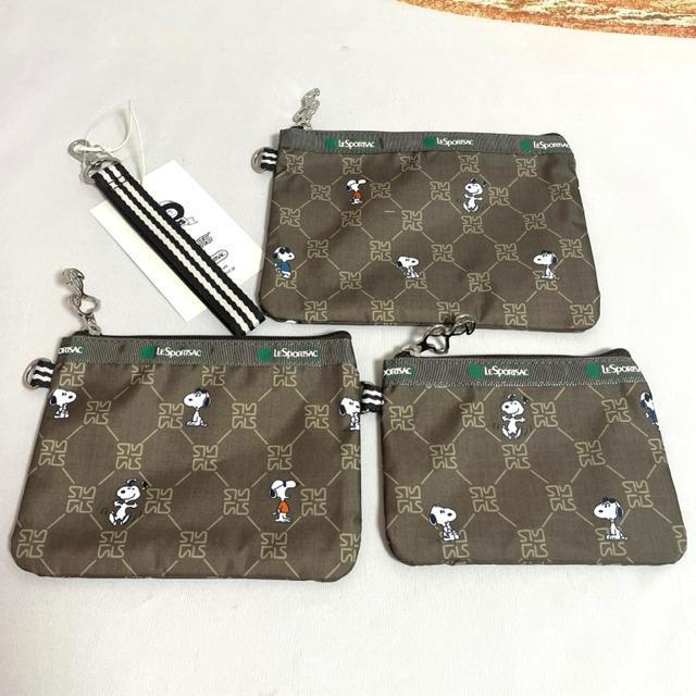 ★新品★LeSportsac レスポートサック スヌーピー レモノグラム 3連ポーチ コスメポーチ セット 送料無料 < 女性ファッション  ★新品★LeSportsac レスポートサック スヌーピー レモノグラム 3連ポーチ コスメポーチ セット 送料無料 < 女性ファッションの