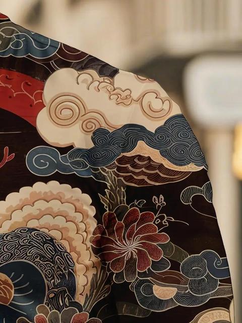 爆ヤス価格1190円★男性用長袖Tシャツ、蛇柄が特徴で、2025年の蛇年の祝賀会に合わせて USAサイズM(日本サイズXL相当) < 男性ファッション  爆ヤス価格1190円★男性用長袖Tシャツ、蛇柄が特徴で、2025年の蛇年の祝賀会に合わせて USAサイズM(日本サイズXL相当) < 男性ファッションの