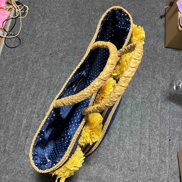 【1円スタート】【MUDPIE】 マッドパイ / 大きい かごバッグ < ブランド 【1円スタート】【MUDPIE】 マッドパイ / 大きい かごバッグ < ブランドの