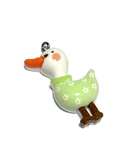 1332 黄緑色 お洒落なあひるちゃん ダック 大きめ 樹脂チャーム アクセサリーパーツ 鳥 ガチョウ < ペット/手芸/園芸 1332 黄緑色 お洒落なあひるちゃん ダック 大きめ 樹脂チャーム アクセサリーパーツ 鳥 ガチョウ < ペット/手芸/園芸の