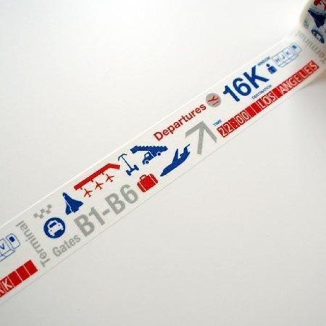 CAFE BON VOYAGE�@�I���W�i���}�X�L���O�e�[�v TRANSPORT USA /�A�����J �� �C���e���A/���C�t�� 