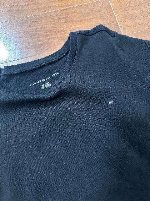 TOMMY HILFIGER �s�^�s�^�����C��������T�V���c�@XS �� �u�����h�� 