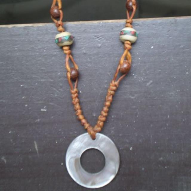 シェルトップ紐編みネックレス*1 < 男性アクセサリー/時計 シェルトップ紐編みネックレス*1 < 男性アクセサリー/時計の