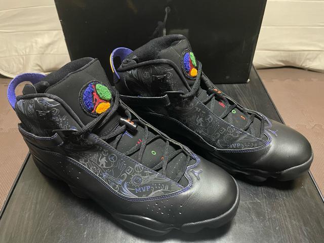 i@iCL NIKE GAW[_ 6 AIR JORDAN 6 RINGS   ubN _[NJ[L US13 ŏIl  uh 