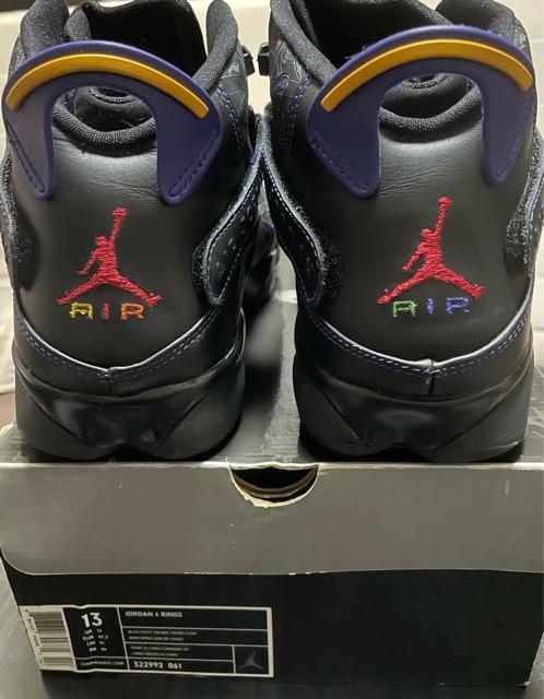 i@iCL NIKE GAW[_ 6 AIR JORDAN 6 RINGS   ubN _[NJ[L US13 ŏIl  uh 