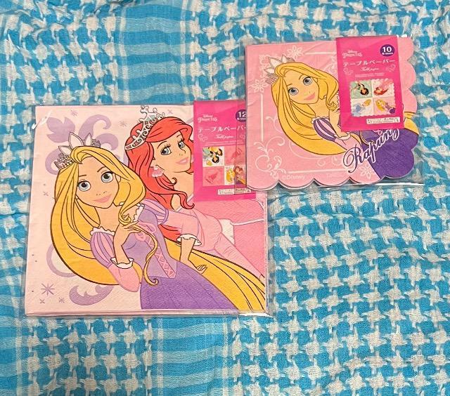 ディズニー プリンセス テーブルペーパー 2つセット < アニメ/コミック/キャラクター  ディズニー プリンセス テーブルペーパー 2つセット  < アニメ/コミック/キャラクターの