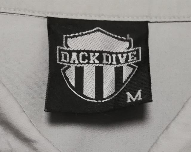 DACKDIVE 長袖シャツ グレー M < 男性ファッション  DACKDIVE 長袖シャツ グレー M < 男性ファッションの