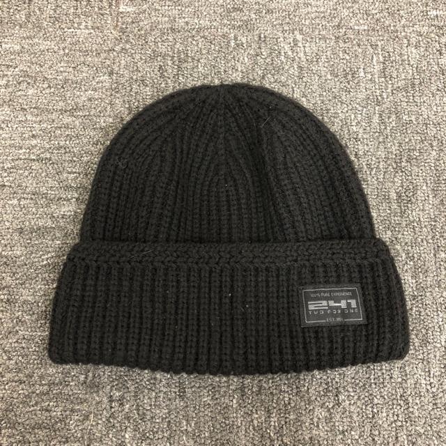 即決 241 TWO FOR ONE ビーニー ニット帽 ブラック < 男性ファッション  即決 241 TWO FOR ONE ビーニー ニット帽 ブラック  < 男性ファッションの