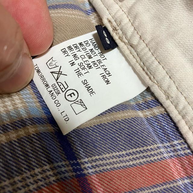 【MACPHEE / マカフィー】 チェック / 長袖 ネルシャツ / 38 M < ブランド  【MACPHEE / マカフィー】 チェック / 長袖 ネルシャツ / 38 M < ブランドの