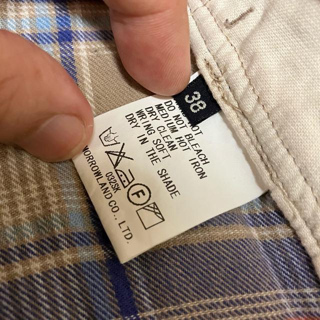 【MACPHEE / マカフィー】 チェック / 長袖 ネルシャツ / 38 M < ブランド  【MACPHEE / マカフィー】 チェック / 長袖 ネルシャツ / 38 M < ブランドの