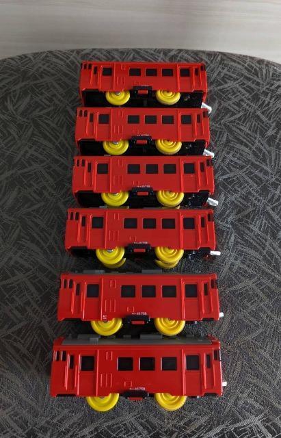 絶版品/プラレール/JR北海道/国鉄/キハ40/758 K-10/首都圏色/タラコ色/6両セット/プラレール/タカラトミー < ホビー  絶版品/プラレール/JR北海道/国鉄/キハ40/758 K-10/首都圏色/タラコ色/6両セット/プラレール/タカラトミー < ホビーの