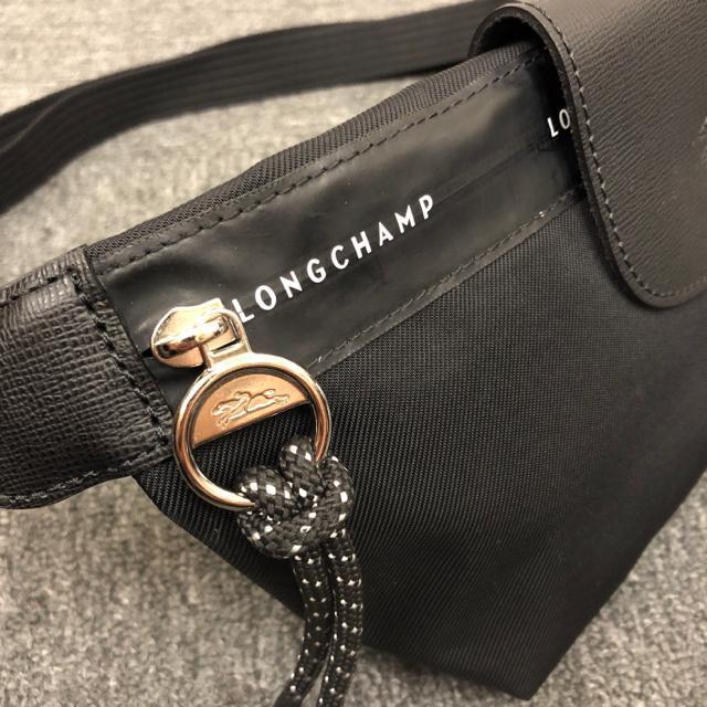 即決 LONGCHAMP ロンシャン ボディバッグ ブラック < ブランド  即決 LONGCHAMP ロンシャン ボディバッグ ブラック < ブランドの