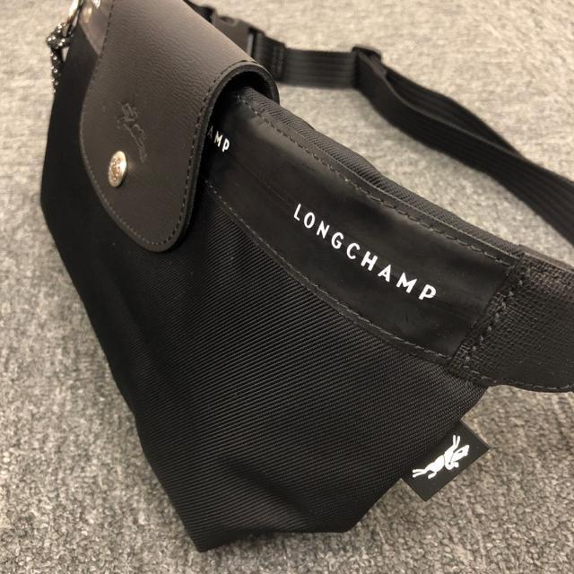 即決 LONGCHAMP ロンシャン ボディバッグ ブラック < ブランド  即決 LONGCHAMP ロンシャン ボディバッグ ブラック < ブランドの