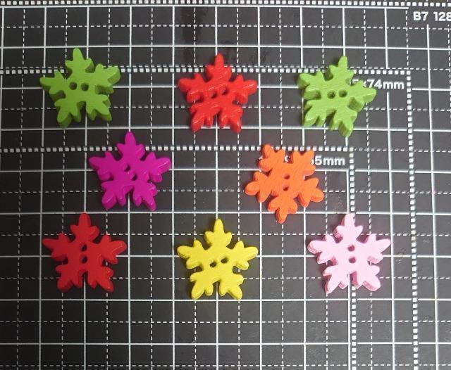 ★ハンドメイド素材★木製ボタン・カラフル結晶8個 < ペット/手芸/園芸  ★ハンドメイド素材★木製ボタン・カラフル結晶8個 < ペット/手芸/園芸の