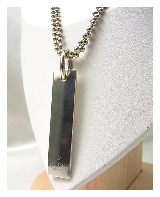 500�~�X�^�y���K���i�zGUCCI �O�b�` �V���o�[925 �y���_���g�g�b�v W�`�F�[���l�b�N���X�i�`�F�[�����А��j �� �u�����h�� 