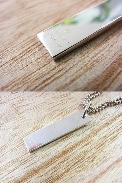 500�~�X�^�y���K���i�zGUCCI �O�b�` �V���o�[925 �y���_���g�g�b�v W�`�F�[���l�b�N���X�i�`�F�[�����А��j �� �u�����h�� 