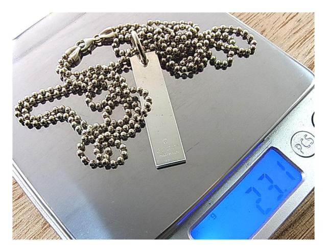 500�~�X�^�y���K���i�zGUCCI �O�b�` �V���o�[925 �y���_���g�g�b�v W�`�F�[���l�b�N���X�i�`�F�[�����А��j �� �u�����h�� 