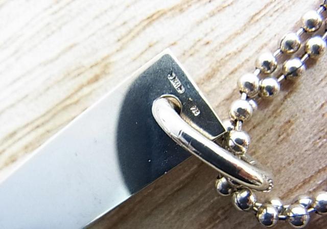 500�~�X�^�y���K���i�zGUCCI �O�b�` �V���o�[925 �y���_���g�g�b�v W�`�F�[���l�b�N���X�i�`�F�[�����А��j �� �u�����h�� 