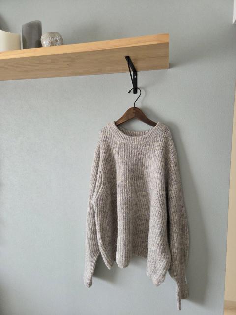 SIMPLICITE'ニット★ライトグレーのラメ入りニット < ブランド SIMPLICITE'ニット★ライトグレーのラメ入りニット < ブランドの