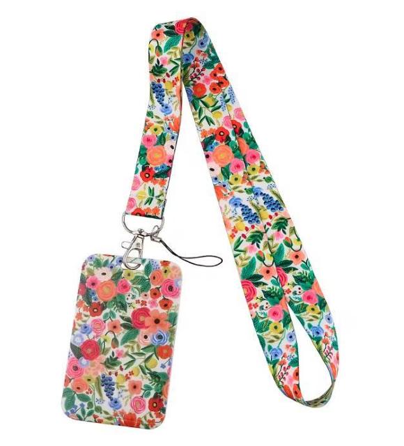 新品 ヴィンテージ クラシカルな花柄 ボタニカル IDカードホルダーケース付ネックストラップ < 女性ファッション 新品 ヴィンテージ クラシカルな花柄 ボタニカル IDカードホルダーケース付ネックストラップ < 女性ファッションの