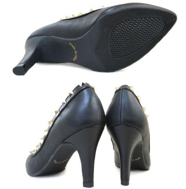 1円~C311新品LiBERTYDOLLポインテッドトゥスタッズパンプスS⇒23a黒♀ < 女性ファッション 1円~C311新品LiBERTYDOLLポインテッドトゥスタッズパンプスS⇒23a黒♀ < 女性ファッションの