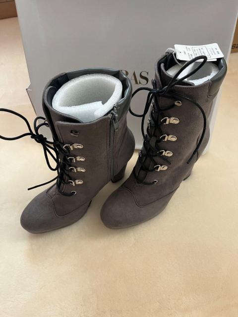 DURAS �f�����X ���[�X�A�b�v �V���[�g�u�[�c �O���[ �X�G�[�h�� ���� �`�����L�[�q�[�� L�T�C�Y �V�i���g�p  �� �u�����h�� 