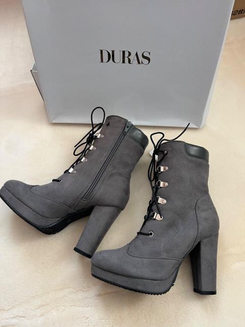DURAS �f�����X ���[�X�A�b�v �V���[�g�u�[�c �O���[ �X�G�[�h�� ���� �`�����L�[�q�[�� L�T�C�Y �V�i���g�p �� �u�����h�� 