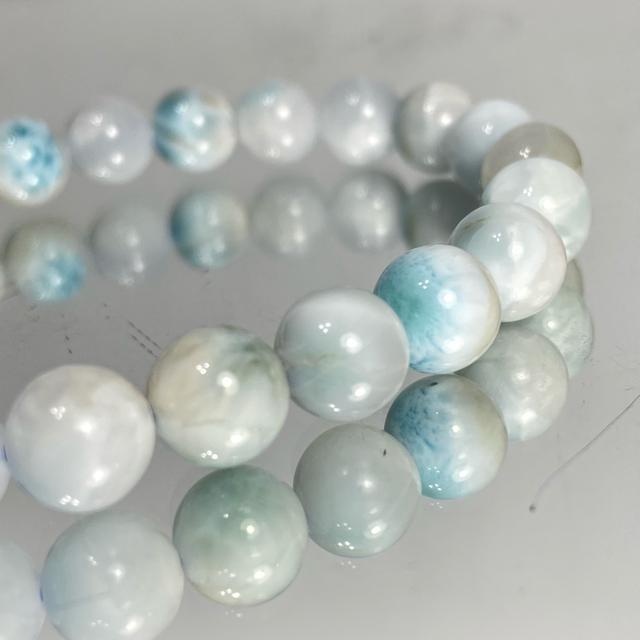 《No.312》ドミニカ共和国 天然石ラリマー 8.5mm < 女性アクセサリー/時計  《No.312》ドミニカ共和国 天然石ラリマー 8.5mm < 女性アクセサリー/時計の