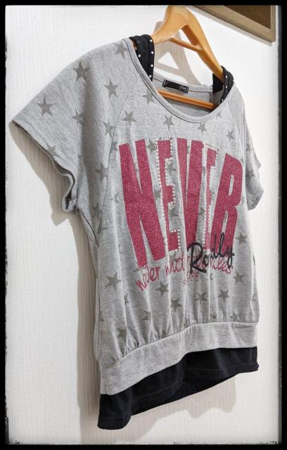 ★SOSPITA★ソスピタ★しまむら★Tシャツ★半袖★タンクトップ★灰色★160サイズ★部屋着まとめ買い歓迎★ < キッズ/ベビー  ★SOSPITA★ソスピタ★しまむら★Tシャツ★半袖★タンクトップ★灰色★160サイズ★部屋着まとめ買い歓迎★ < キッズ/ベビーの