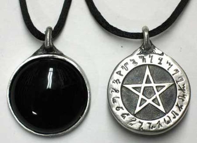 AzureGreen Theban Pentagram Scrying Disk < 女性アクセサリー/時計  AzureGreen Theban Pentagram Scrying Disk  < 女性アクセサリー/時計の