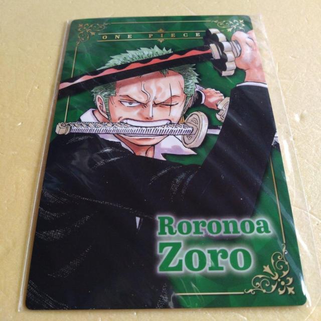 ゾロ ポートレートカード ワンピース < アニメ/コミック/キャラクター  ゾロ ポートレートカード ワンピース  < アニメ/コミック/キャラクターの