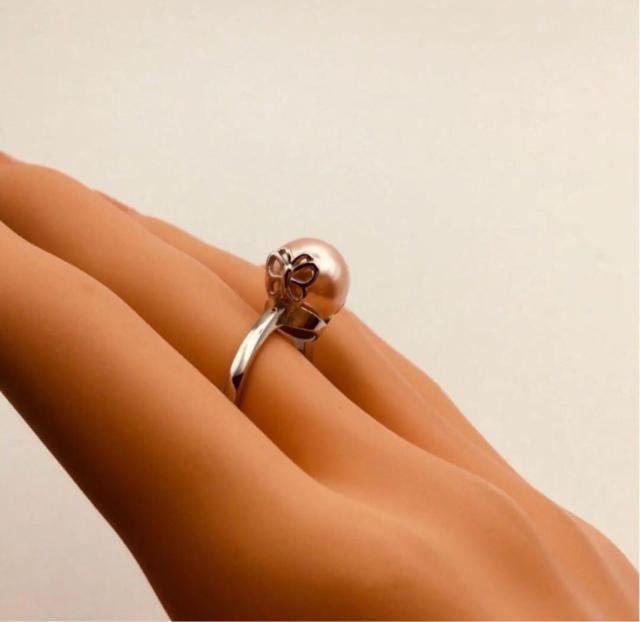 指輪:約8mm玉 台座の素材:silver925サイズ調整可能タイプ < 女性アクセサリー/時計  指輪:約8mm玉 台座の素材:silver925サイズ調整可能タイプ < 女性アクセサリー/時計の