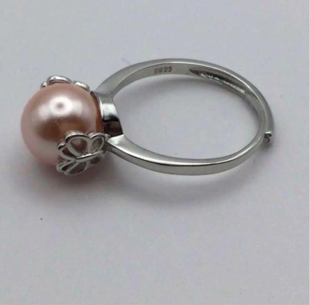 指輪:約8mm玉 台座の素材:silver925サイズ調整可能タイプ < 女性アクセサリー/時計  指輪:約8mm玉 台座の素材:silver925サイズ調整可能タイプ < 女性アクセサリー/時計の