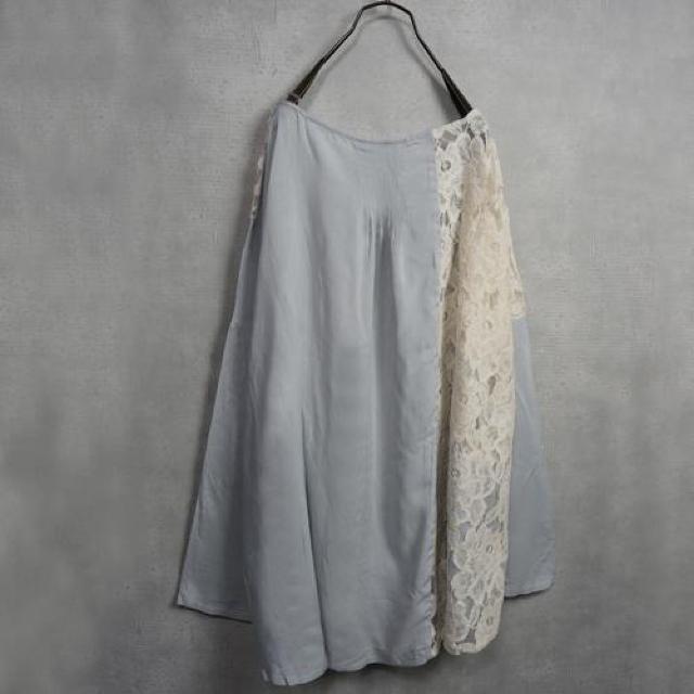 新品 ワイドノーカラーカーディガン シャツ レーヨン レース < 女性ファッション  新品 ワイドノーカラーカーディガン シャツ レーヨン レース < 女性ファッションの