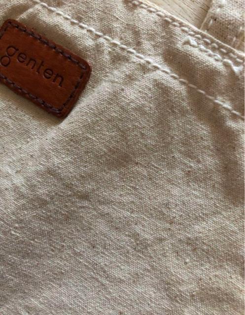 genten ゲンテン ミニバッグ 本革ロゴタグ付 非売品 ノベルティ < ブランド genten ゲンテン ミニバッグ 本革ロゴタグ付 非売品 ノベルティ < ブランドの