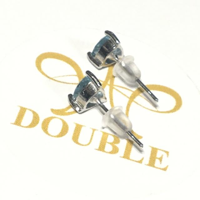 《高品質ピアス》天然石ブルートパーズ ペア(両耳用)S925 < 女性アクセサリー/時計  《高品質ピアス》天然石ブルートパーズ ペア(両耳用)S925 < 女性アクセサリー/時計の