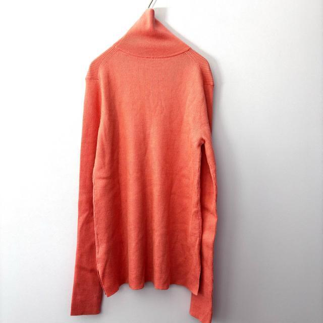 【新品未使用】Mila Owen ミラオーウェン リブニット 長袖 タートルネック 萌え袖 サーモンピンク 1 ピンク ウール混 < ブランド 【新品未使用】Mila Owen ミラオーウェン リブニット 長袖 タートルネック 萌え袖 サーモンピンク 1 ピンク ウール混 < ブランドの