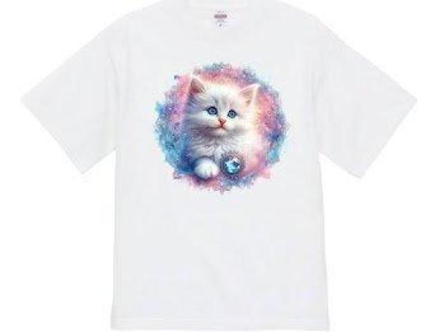 オープンエンド ヘヴィーウェイト Tシャツ猫 曼荼羅 可愛い < 女性ファッション オープンエンド ヘヴィーウェイト Tシャツ猫 曼荼羅 可愛い < 女性ファッションの