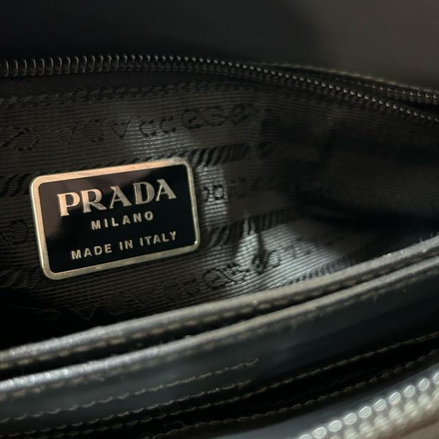 PRADA �v���_ �G�i���� �p�e���g ���U�[ �n���h�o�b�O �V�����_�[�o�b�O �O���[ �V���o�[���� ���S�^���� �� �u�����h�� 