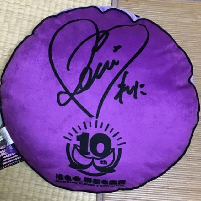 しまむら×ももいろクローバーZ・円型クッション小紫高城れに < タレントグッズ  しまむら×ももいろクローバーZ・円型クッション小紫高城れに < タレントグッズの