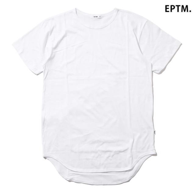 EPTM LONG TEE TALL エピトミ Tシャツ ロング 無地 半袖 CHRIS BROWN カニエ < 男性ファッション  EPTM LONG TEE TALL エピトミ Tシャツ ロング 無地 半袖 CHRIS BROWN カニエ  < 男性ファッションの