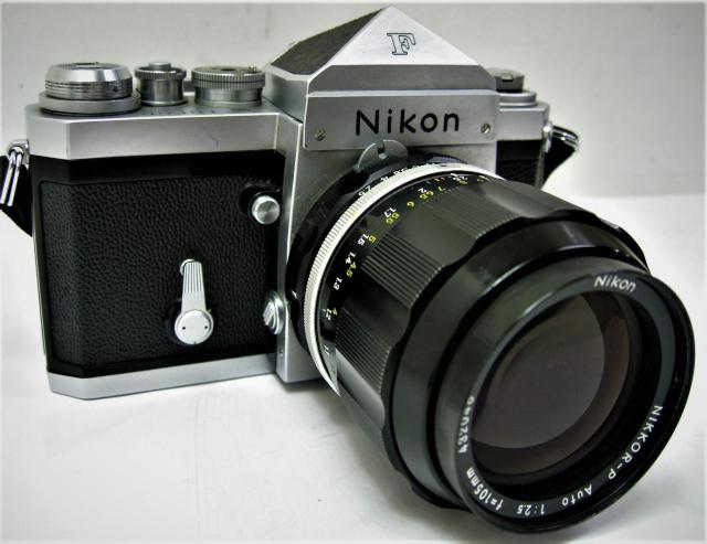 美品 アンティーク ニコンF 105mm F2.5アイレベル シルバーNikon < 家電/AV  美品 アンティーク ニコンF 105mm F2.5アイレベル シルバーNikon < 家電/AVの