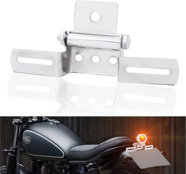 バイク ナンバープレートホルダー テールランプ ブラケット オートバイ ナンバー灯 1個入り < 自動車/バイク バイク ナンバープレートホルダー テールランプ ブラケット オートバイ ナンバー灯 1個入り < 自動車/バイク