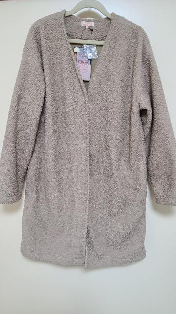 新品 内側フリースで温か丈長めボアジャケット < 女性ファッション 新品 内側フリースで温か丈長めボアジャケット < 女性ファッションの