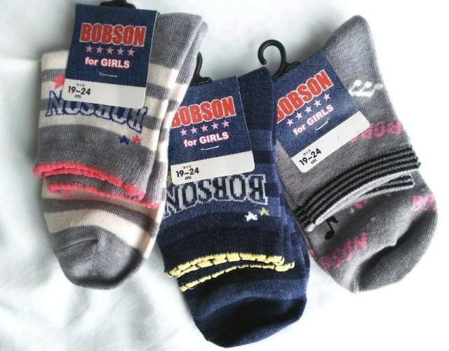 19~24★BOBSON★ソックス3足セット★靴下★新品★送料無料 < キッズ/ベビー  19~24★BOBSON★ソックス3足セット★靴下★新品★送料無料 < キッズ/ベビーの