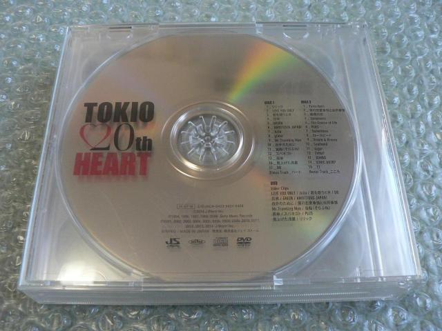 TOKIO/ベストアルバム『HEART』初回限定盤2【2CD+DVD】ミュージックビデオ集/全32曲収録Best/他にも出品中 < タレントグッズ TOKIO/ベストアルバム『HEART』初回限定盤2【2CD+DVD】ミュージックビデオ集/全32曲収録Best/他にも出品中 < タレントグッズの