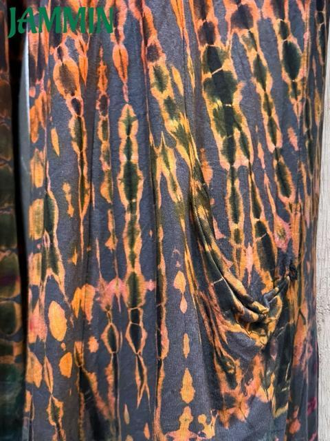 タイダイストレッチカーディガン スパンデックス アジアン エスニック < 女性ファッション タイダイストレッチカーディガン スパンデックス アジアン エスニック < 女性ファッションの